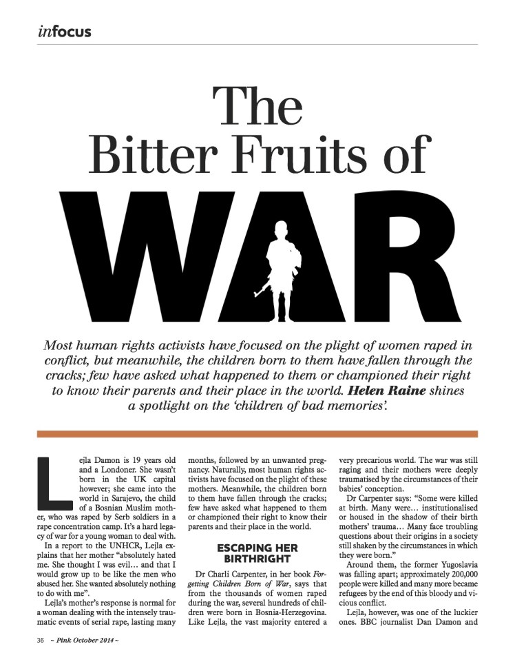 The Bitter Fruits of War
