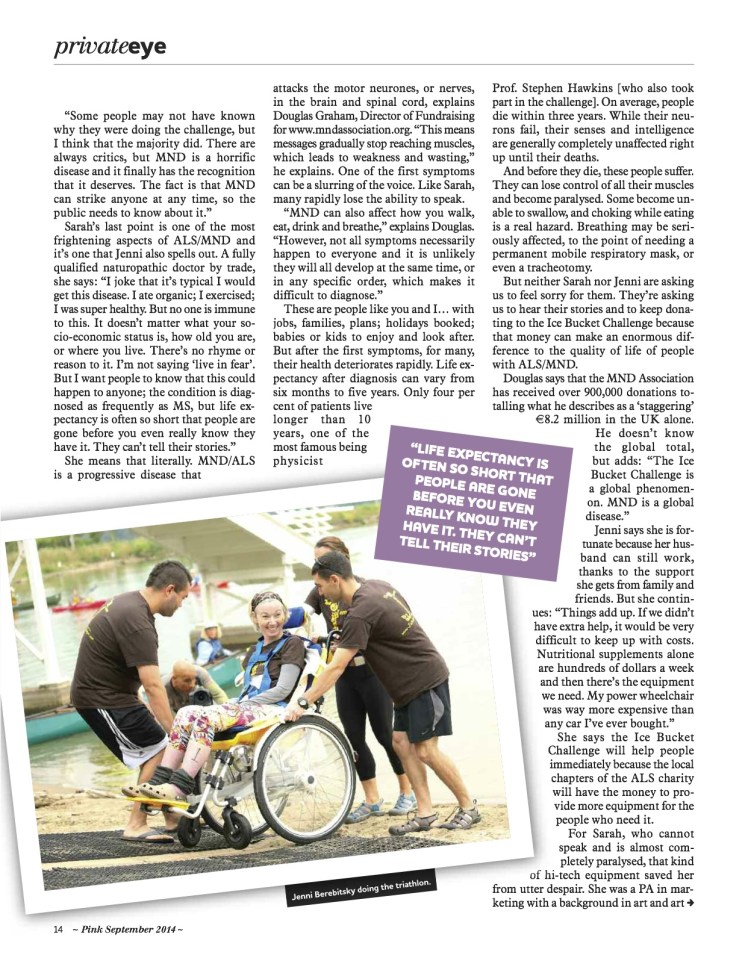 Jenni Berebitsky ALS