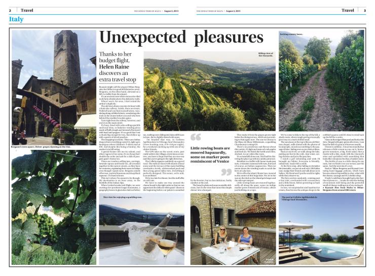 Monte Iseo and the Alps