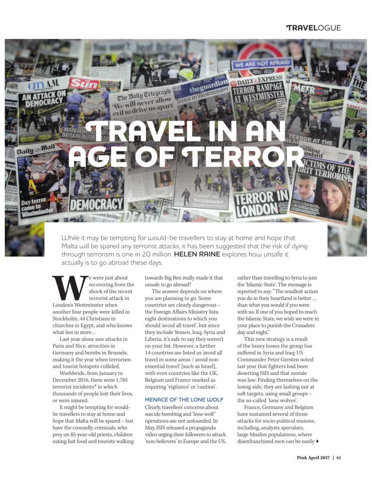 Travel in the Age of Terror-1